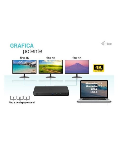 USB-C TRIPLE 4K DISPLAY DOCKING