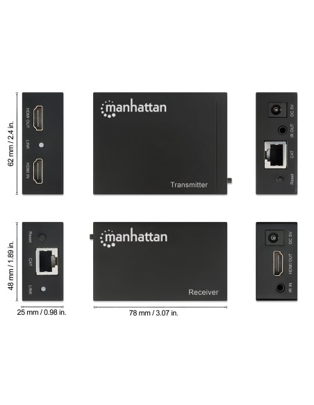 Kit Extender HDMI over Ethernet