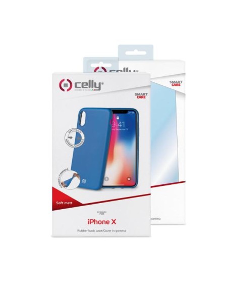 SOFTMATT IPHONE XS/X BLUE