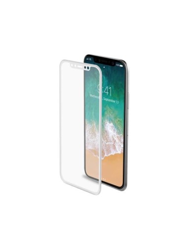 3D GLASS IPHONE XS/X WHITE