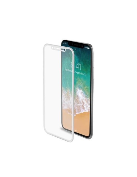 3D GLASS IPHONE XS/X WHITE