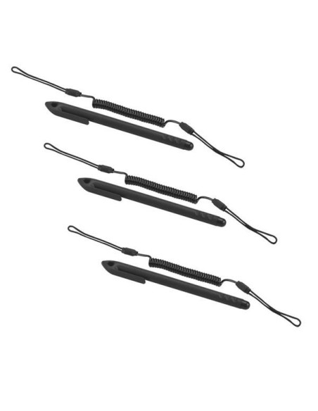 STYLUS WITH COILED TETHER