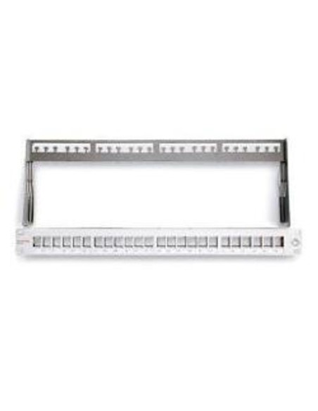 PANN.1U KS PER 24 RJ45S GRIGIO