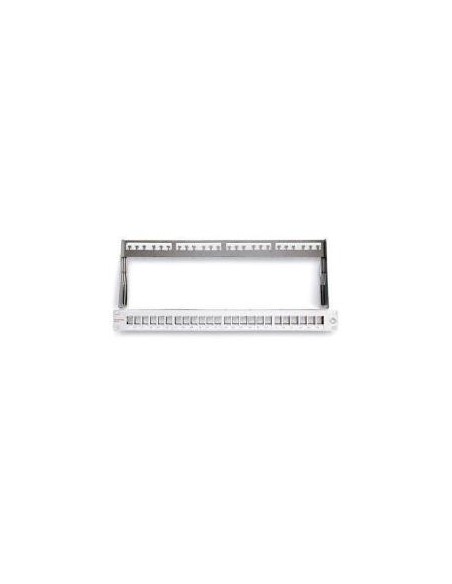 PANN.1U KS PER 24 RJ45S GRIGIO