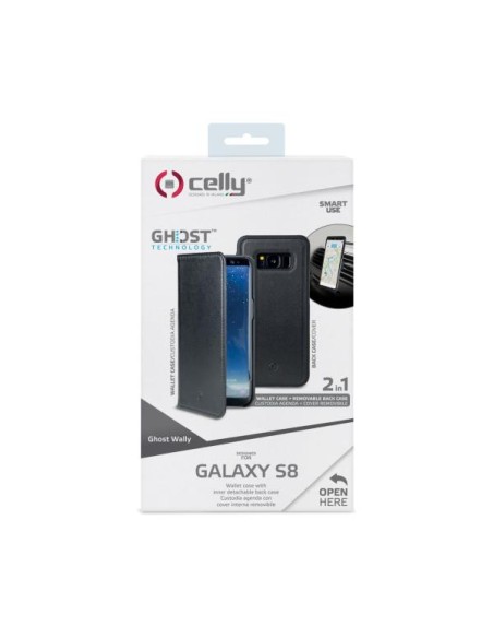 GHOST WALLY GALAXY S8 BLACK
