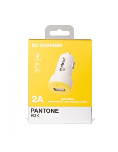 PANTONE CAR CHARGER 10W YELLOW