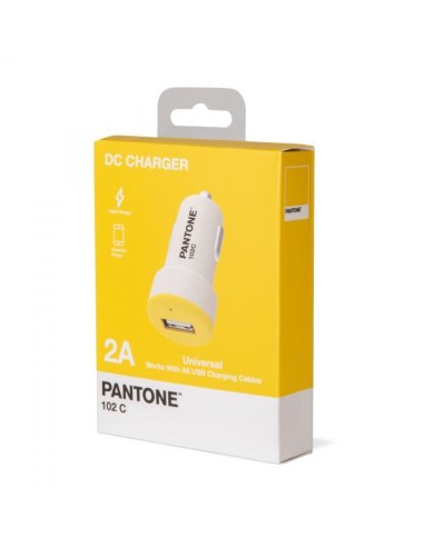 PANTONE CAR CHARGER 10W YELLOW