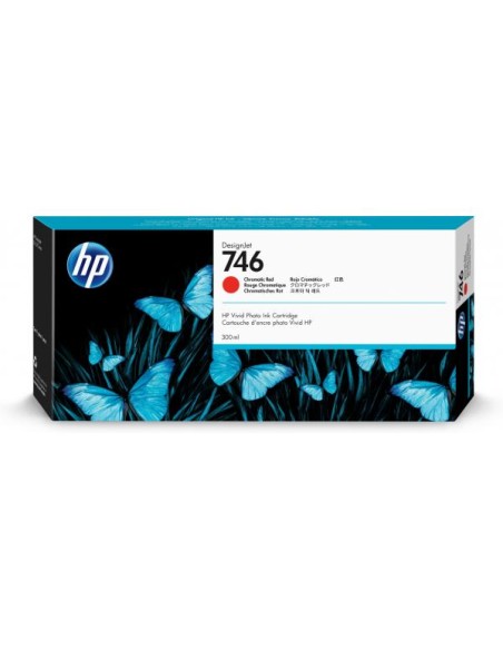 HP 746 300-ML CHROMATIC RED INK