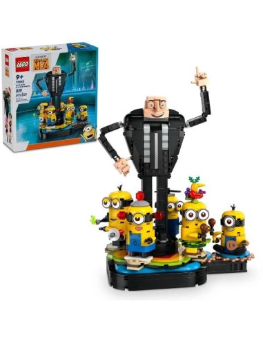 GRU E MINIONS IN MATTONCINI