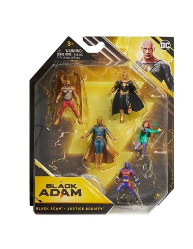 BLACK ADAM GIFT SET PERSONAGGI 5 CM