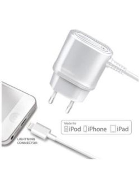 TRAVEL CHARGER LIGHTNING 1A/5W WH