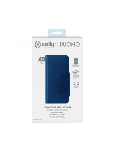 DUOMO WALLET CASE UP TO 5.8 BLUE