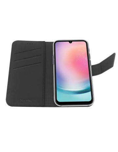 WALLY CASE GALAXY A24 4G BLACK