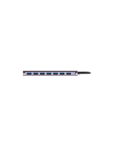 HUB USB3.0 SLIM 7 PORTE 5.0GBPS