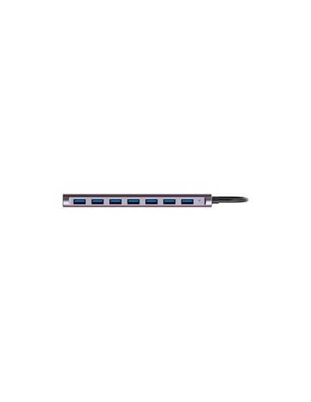 HUB USB3.0 SLIM 7 PORTE 5.0GBPS