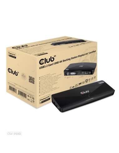 USB 3.1 GEN1 UHD 4K DOCKING STATION
