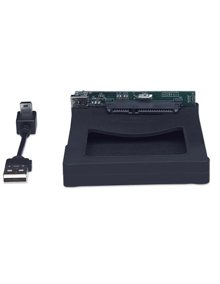 Box esterno 2.5'' SATA USB2.0 Silicone Nero