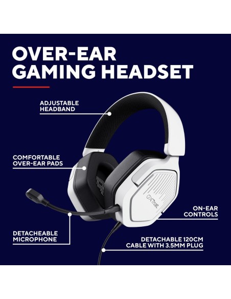 GXT492W CARUS HEADSET WHITE