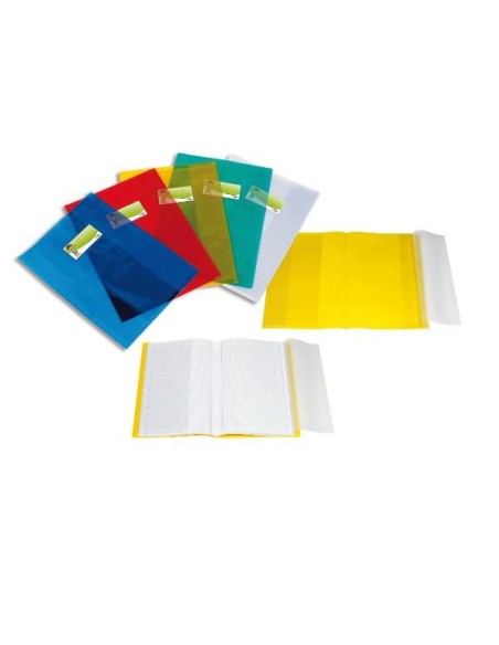 COVER MAXI A4 PP LISCIO BLU