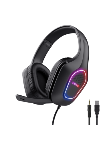 GXT416 ZIROX LED HEADSET BLK