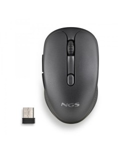 NGS MOUSE EVO RUST BLACK WIRELESS RECHARGEABLE MICES