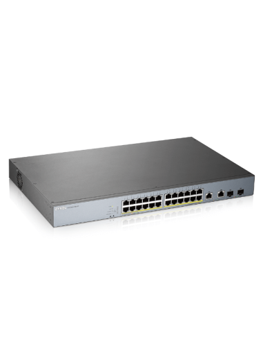 SWITCH MANAGED CCTV:26 PORTE GIGABI