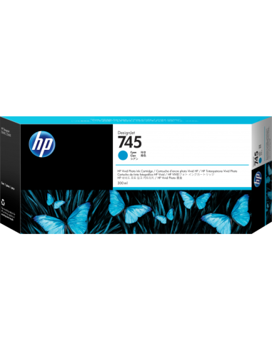 HP 745 DA 300 ML CIANO