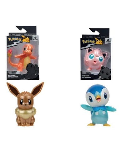 PKMN FIGURE 8CM METALLIC ASST2