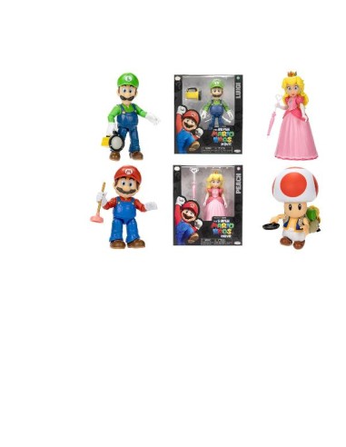 SUPERMARIOMOVIE- PERS+ACC 13CM ASST