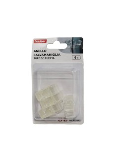 Anello salvamaniglia Emi trasparente 32,5x13,3 mm - conf. da 4 pezzi - 8501662 2