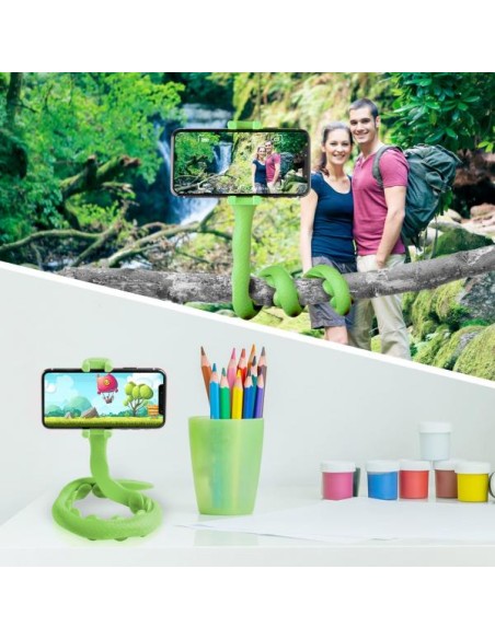 FLEXIBLE SELFIE STICK GREEN