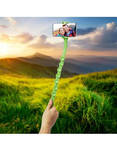 FLEXIBLE SELFIE STICK GREEN