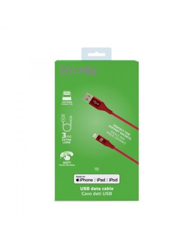 USBA TO LIGHTNING 12W 3MT CABLE MFI