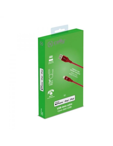 USBA TO LIGHTNING 12W 3MT CABLE MFI
