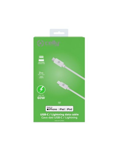 LIGHTNING TO USBC 60W 2MT CABLE MFI