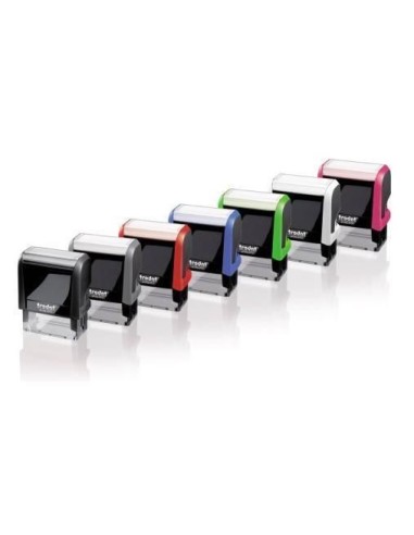 PRINTY 4913 ROSSO FUOCO TAMP.NERO