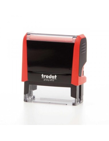 PRINTY 4913 ROSSO FUOCO TAMP.NERO