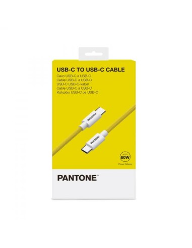 PANTONE USB-C TO USB-C CABLE 60W YW