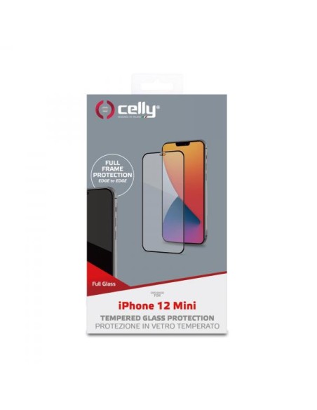 FULL GLASS IPHONE 12 MINI BLACK