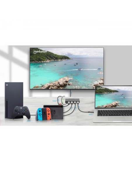 Switch HDMI 4k@60Hz 3 porte
