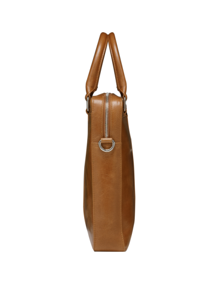 BORSA PELLE NORDBORG 15 CUOIO