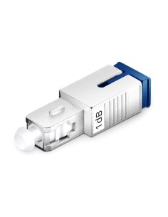 Attenuatore SC/APC Monomodale 1 dB Blu