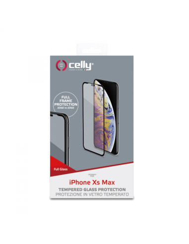 FULL GLASS IPHONE XS MAX BLACK