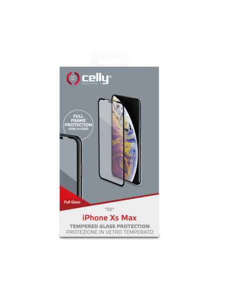 FULL GLASS IPHONE XS MAX BLACK