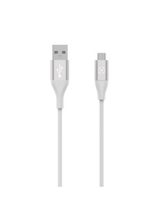 USB-A TO MICROUSB 12W CABLE WHITE