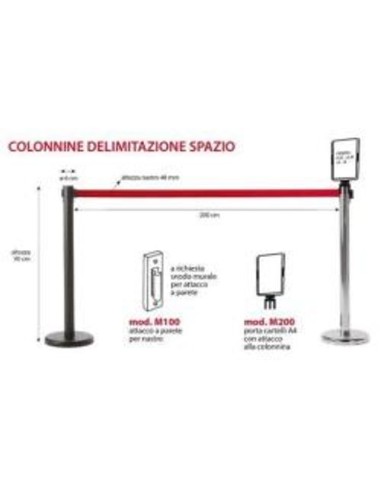 KIT COLONNINA CR COMPL. NASTRO  BLU