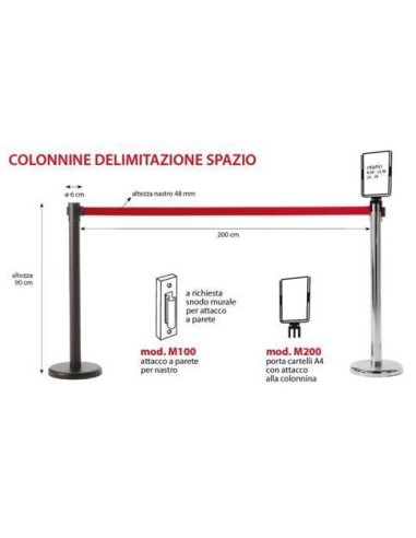 KIT COLONNINA CR COMPL. NASTRO  BLU