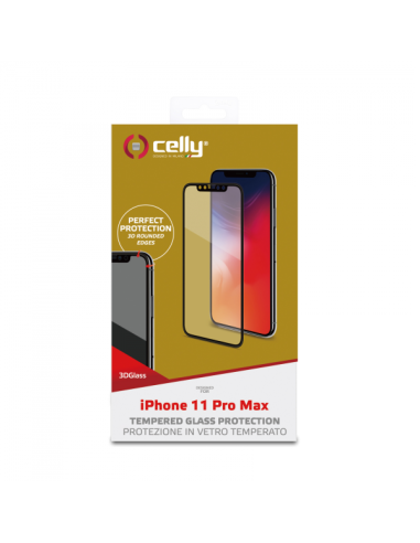3D GLASS IPHONE 11 PRO MAX BLACK