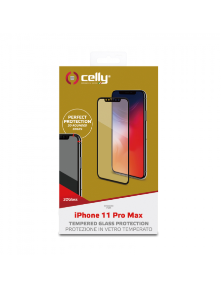3D GLASS IPHONE 11 PRO MAX BLACK