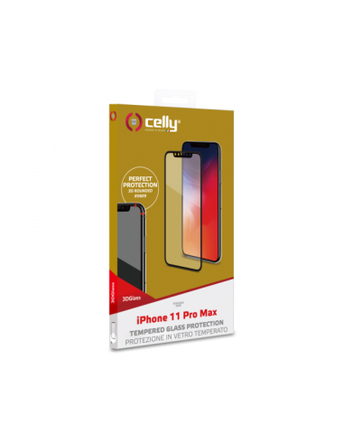 3D GLASS IPHONE 11 PRO MAX BLACK
